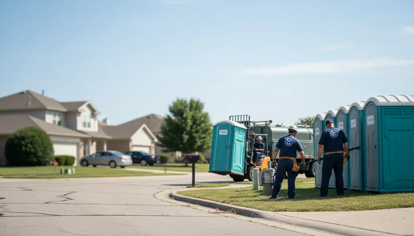 Porta Potty Rental in Huntsville, IL near me